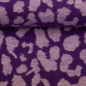 Preview: Jacquard Jersey - Emily Leo - frost/petunia