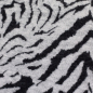 Preview: Jacquard Jersey - Emily Tiger - naturweiß/schwarz