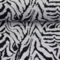 Preview: Jacquard Jersey - Emily Tiger - naturweiß/schwarz