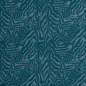 Preview: Jacquard Jersey - Emily Tiger - provincial blue/gulf coast