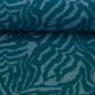 Preview: Jacquard Jersey - Emily Tiger - provincial blue/gulf coast