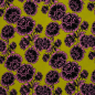 Preview: Viskose - Poenis - rosa/heugrün - Opulence - Swafing by Cherry Picking