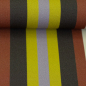 Preview: Viskose - Leo Streifen - schlamm/peppercorn - Bordure Studio - Swafing by Kibadoo