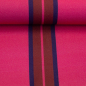 Preview: Viskose - Stripes - deep claret/pink - Bordure Studio - Swafing by Kibadoo