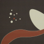 Preview: Viskose Panel - Abstrakt - beige/peppercorn - Bordure Studio - Swafing by Kibadoo