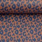 Preview: Kunstleder - Brush & Wild - Leo - terrakotta/blau - Swafing by Cherry Picking