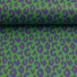 Preview: Kunstleder - Brush & Wild - Leo - grün/blau - Swafing by Cherry Picking
