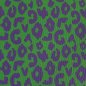 Preview: Kunstleder - Brush & Wild - Leo - grün/blau - Swafing by Cherry Picking