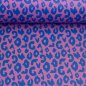 Preview: Kunstleder - Brush & Wild - Leo - lila/blau - Swafing by Cherry Picking