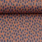 Preview: Kunstleder - Brush & Wild - Brush - terrakotta/blau - Swafing by Cherry Picking