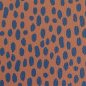 Preview: Kunstleder - Brush & Wild - Brush - terrakotta/blau - Swafing by Cherry Picking