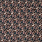 Preview: Rib Jersey - Topsy Flowers - sand/petrol/rose