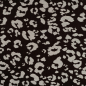 Preview: Heavy Jacquard - Leopard - dark brown