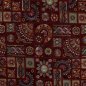 Preview: Jacken Patchwork Stoff - Priya - bordeaux
