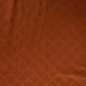 Preview: Scuba Suede - Wildlederoptik - gesteppt - Diamond - rost