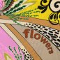 Preview: Viskose Popeline - Navina - rosa/gelb