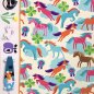 Preview: RESTSTÜCK 1,30m !!! - Bio Jersey - Life is a pony farm - Col. 01 - natur - Classic No. 1 - Hamburger Liebe - Albstoffe