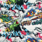 Preview: Jersey - Graffiti - bunt