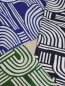 Preview: RESTSTÜCK 0,70m !!! - Baumwoll Leinen - Over the Rainbow - cobalt blue - Mind the Maker