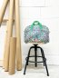 Preview: Kunstleder - Happy Leo - by Cherry Picking - grün/pink - Swafing