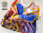 Preview: Canvas - Panel Pillow - Blumen grafisch - bunt - by Cherry Picking - Swafing