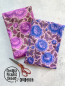 Preview: Samt - Pixelblumen - flieder/blau - Pixelart - by Cherry Picking - Swafing