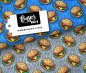 Preview: RESTSTÜCK 1,40m !!! - Bio Sweat - Hamburger Liebe - Col. 01 - blau - Classic No. 1 - Hamburger Liebe - Albstoffe
