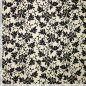 Preview: Baumwoll Popeline - Flower - ecru/schwarz - Fibremood No. 39
