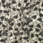 Preview: Baumwoll Popeline - Flower - ecru/schwarz - Fibremood No. 39