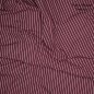 Preview: Baumwoll Popeline - stripes - bordeaux - Fibremood No. 35