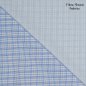 Preview: Baumwoll Popeline - check - blue/white - Fibremood No. 35