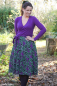 Preview: Viskose - Poenis - mint/lila - Opulence - Swafing by Cherry Picking
