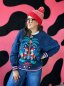 Preview: Bio Sweat Panel - Leo - Col. 01 blue navy - Wild Xmas - Hamburger Liebe - Albstoffe