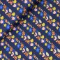 Preview: Bio Baumwoll Satin - Felice - Col. 03 blue navy - Al Lago - Hamburger Liebe - Albstoffe