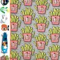 Preview: Bio Jersey - OMG Fries - Col. 02 - grau - Classic No. 1 - Hamburger Liebe - Albstoffe