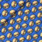 Preview: RESTSTÜCK 1,40m !!! - Bio Sweat - Hamburger Liebe - Col. 01 - blau - Classic No. 1 - Hamburger Liebe - Albstoffe