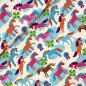 Preview: RESTSTÜCK 1,30m !!! - Bio Jersey - Life is a pony farm - Col. 01 - natur - Classic No. 1 - Hamburger Liebe - Albstoffe