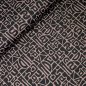 Preview: Sportjersey - bi-elastisch matt - Abstract Inca - taupe/black