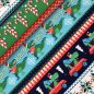 Preview: RESTSTÜCK 1,10m !!! - Bio Jersey - Happy REXmas - Col. 02 - green - REXmas - Hamburger Liebe - Albstoffe