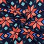 Preview: Bio Jersey - T-REX Star - Col. 01 blue navy/red - REXmas - Hamburger Liebe - Albstoffe