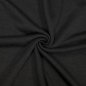 Preview: Viskose Strick Jersey - Merino Touch - uni - black
