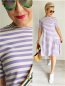 Preview: Bio Ringeljersey - A82/A17 - glicine/meringa - Summer Stripes - Hamburger Liebe - Albstoffe