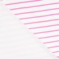Preview: French Terry - Neon Stripes - neon pink/white