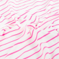 Preview: RESTSTÜCK 0,80m !!! - French Terry - Neon Stripes - neon pink/white