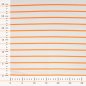 Preview: French Terry - Neon Stripes - neon orange/white