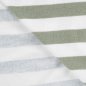 Preview: Baumwoll Frottee Terry - Balance Stripes - khaki