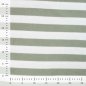 Preview: Baumwoll Frottee Terry - Balance Stripes - khaki