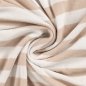 Preview: Baumwoll Frottee Terry - Balance Stripes - sand