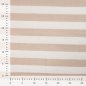 Preview: Baumwoll Frottee Terry - Balance Stripes - sand