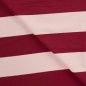 Preview: French Terry - Blockstreifen - bordeaux/nude